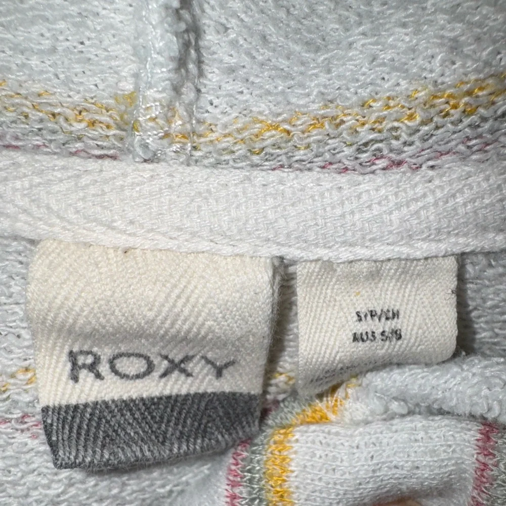 Roxy Perfect‎ Wave Striped Zip-Up Small Relaxed Fit
